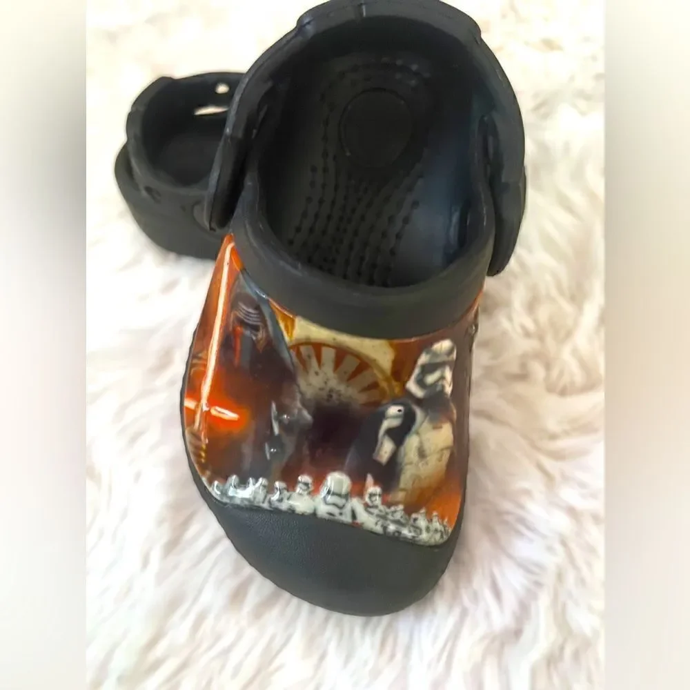 Baby Infant Toddler Crocs Star Wars Slip On Shoes SZ C 4 - 6